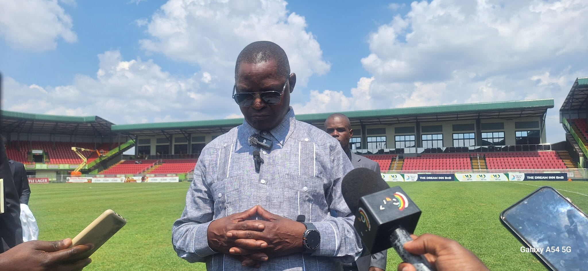Minister of Sport, Recreation, Arts and Culture, Lt. General (Rtd) Anselem Sanyatwe