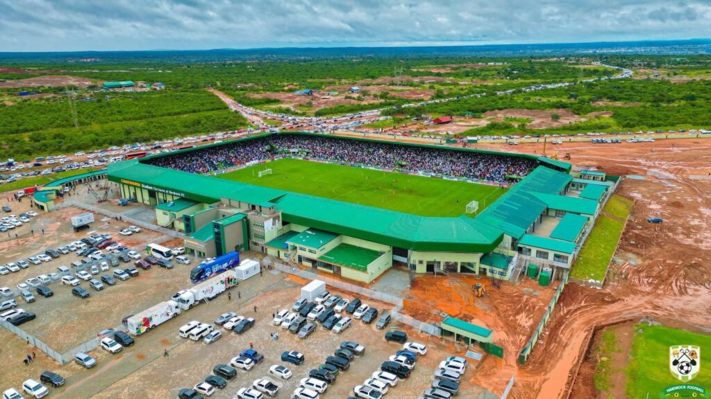 Chahwanda Stadium on its first match