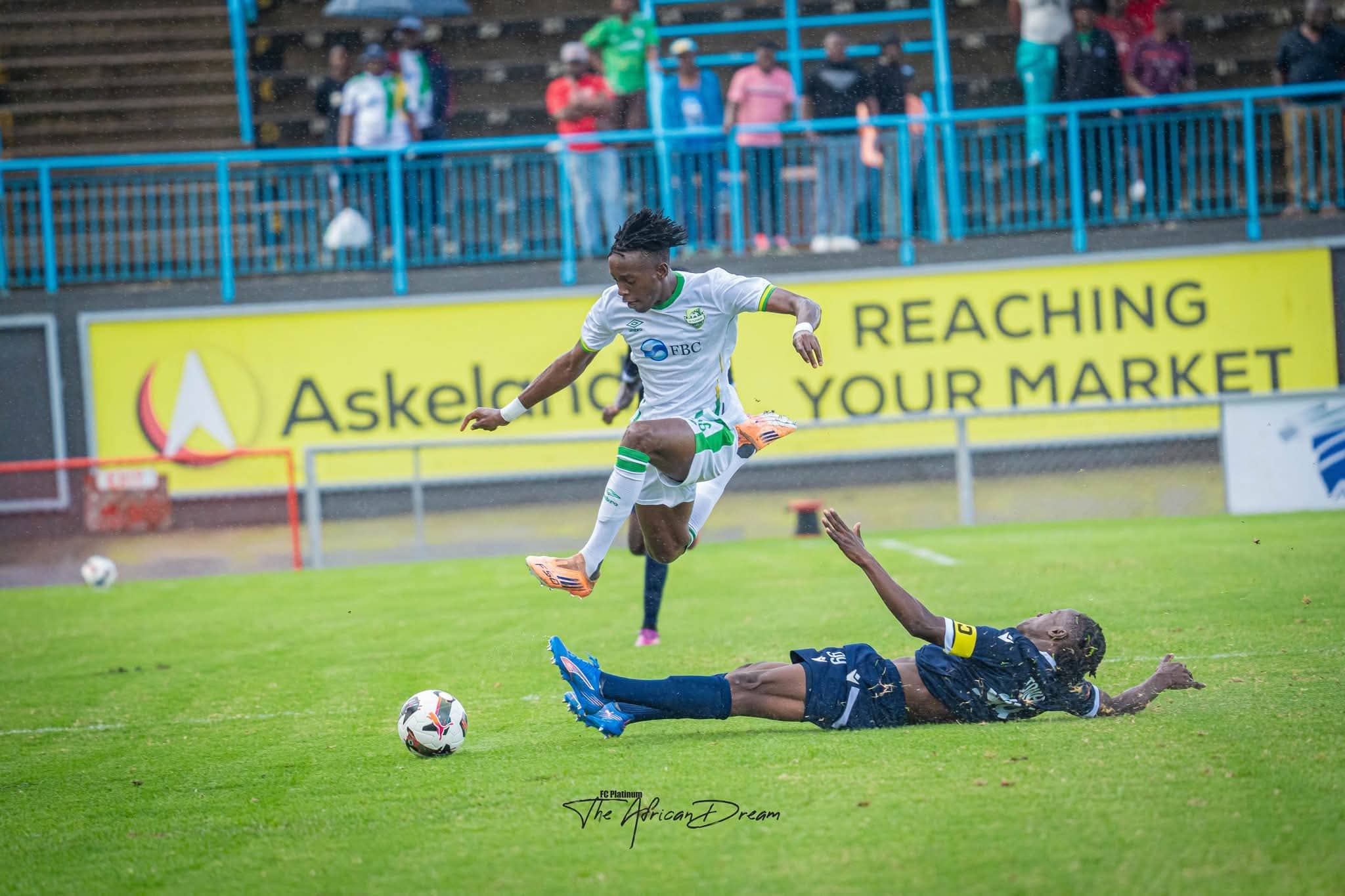 Jarrison Selemani Jarrison Selemani in action against FC Hunters