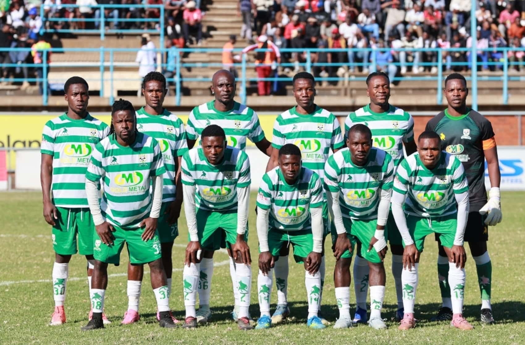 Hardrock FC ahead of a PSL match at Rufaro stadium