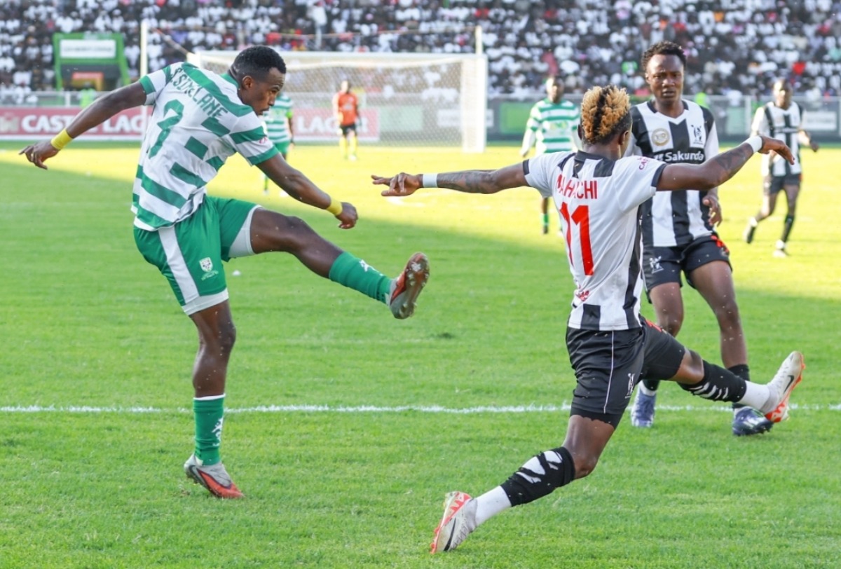 Kuda Mahachi in action against Hardrock FC