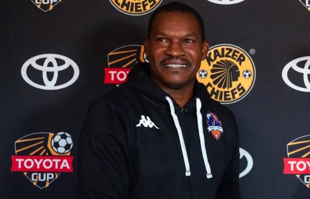 Norman Mapeza at Kaizer Chiefs village in South Africa.