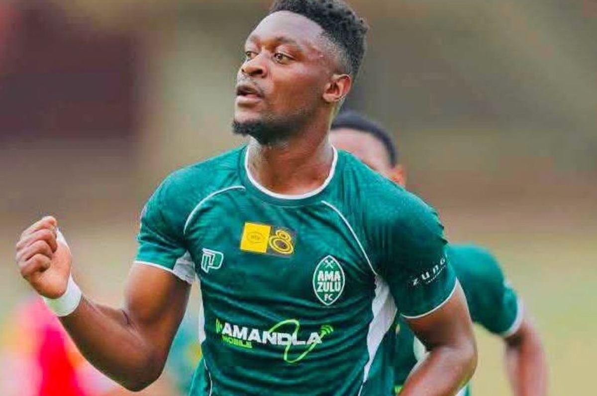 Thando Ngwenya during a MTN8 quarter-final match