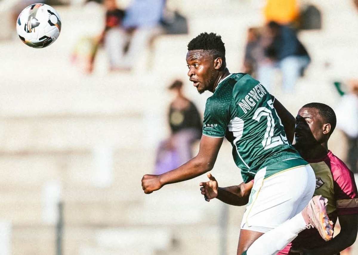 Thandolwenkosi Ngwenya in action for AmaZulu FC