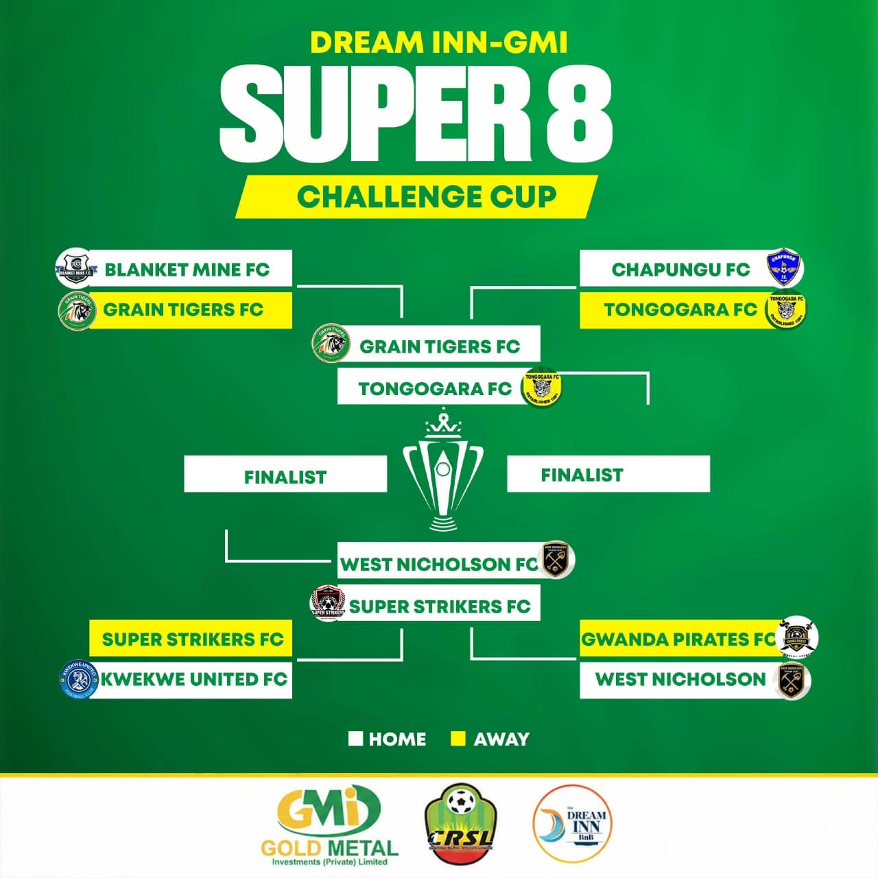 Dream Inn-GMI Super 8 Challenge Cup after quarter-finals