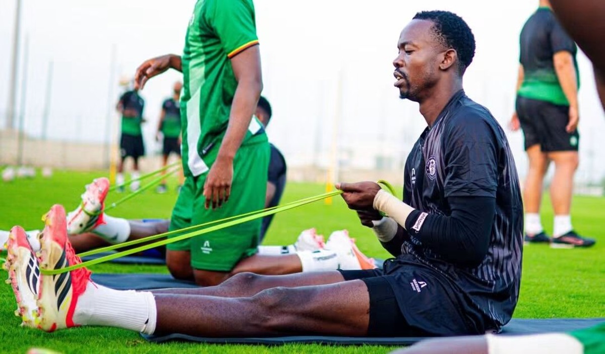 Martin Mapisa in Warriors camp