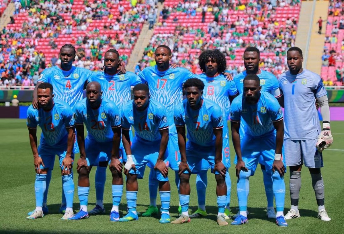 The Leopards of DRC The Leopards of DRC ahead of a match