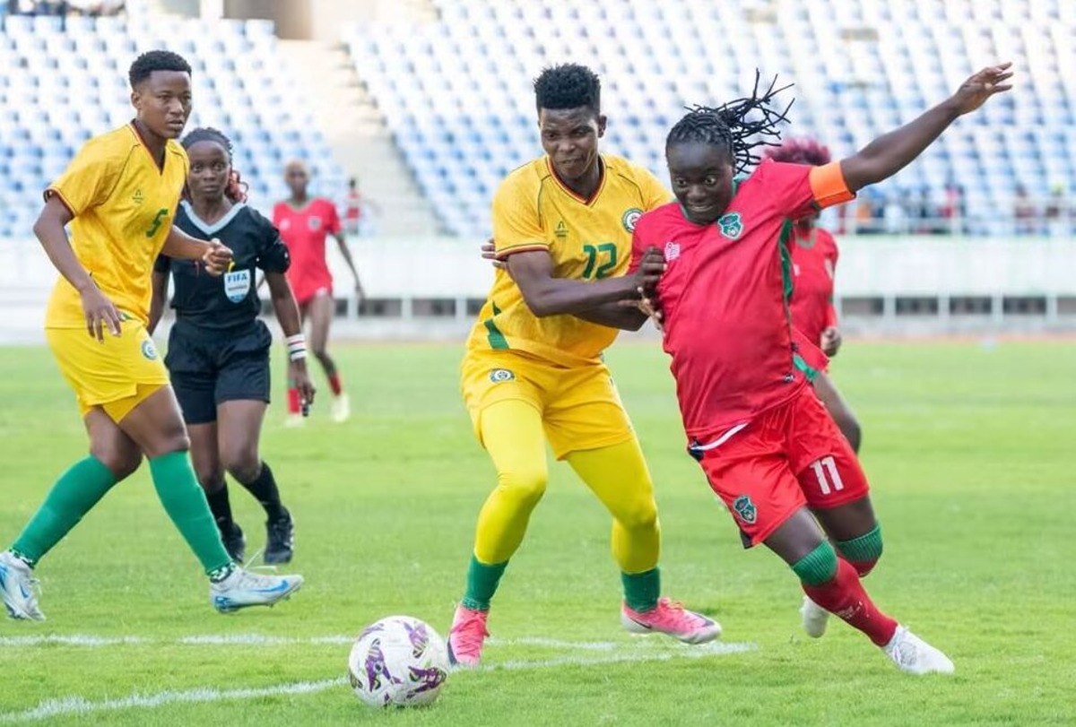 Mighty Warriors against Malawi at the Bingu National Stadium in Malawi