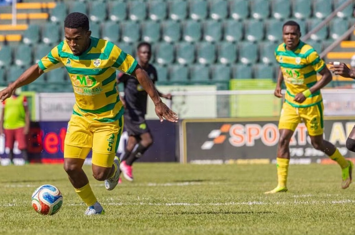 Yekhisizwe Khumalo during a match at Chahwanda Stadium