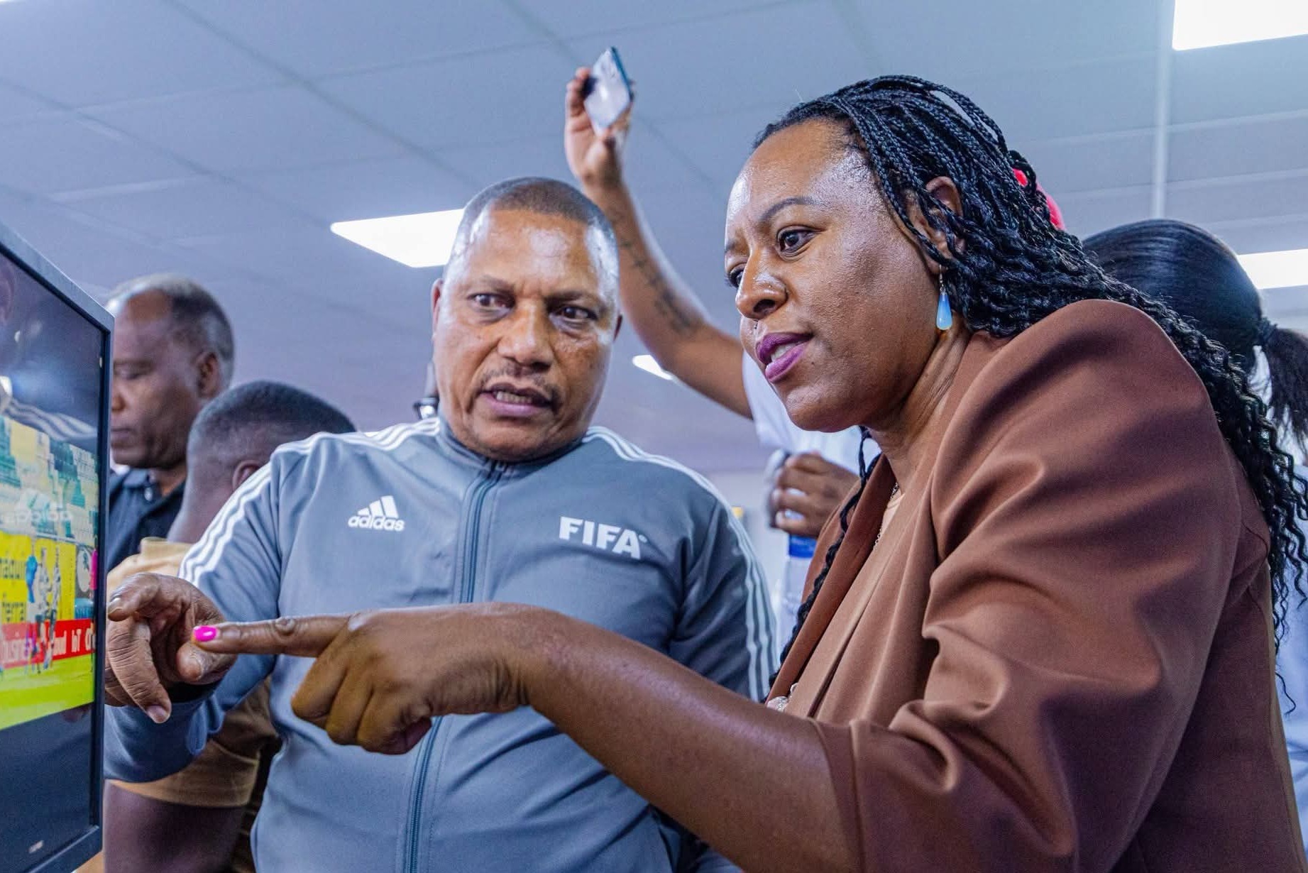 ZIFA General Secretary Yvonne Manwa